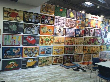 детские ковры на выставке Домотекс-2015 в Ганновере